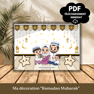 Activités - Ma décoration “Ramadan Mubarak”